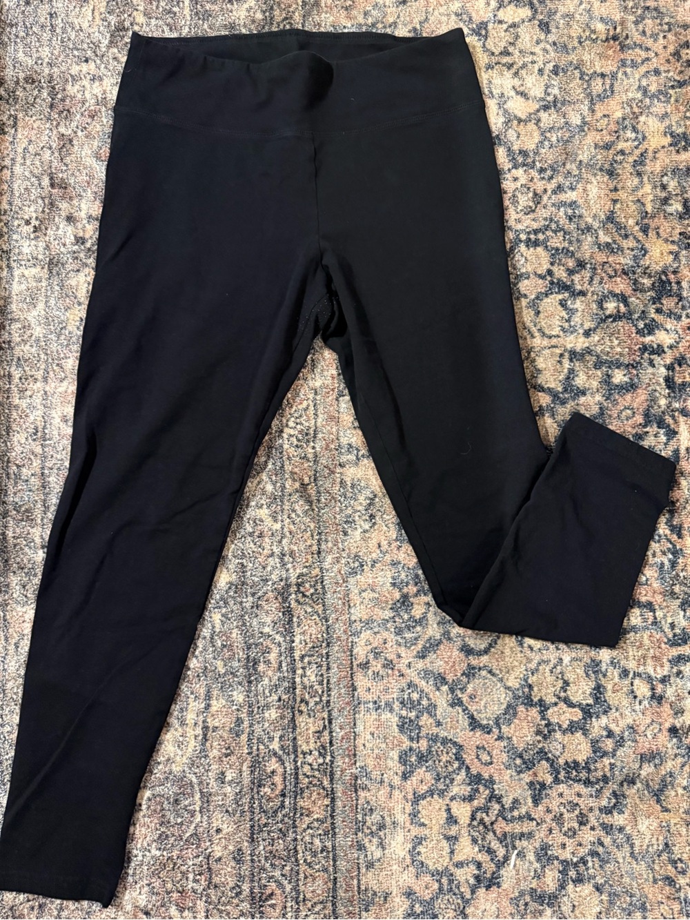 aerie Black High-Rise Stretch Leggings
